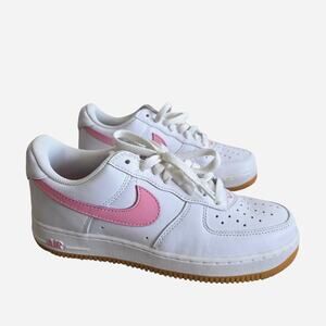 Nike Air Force 1 Low Retro Color of the Month Pink Gum White Men's 7.5 Women's 9